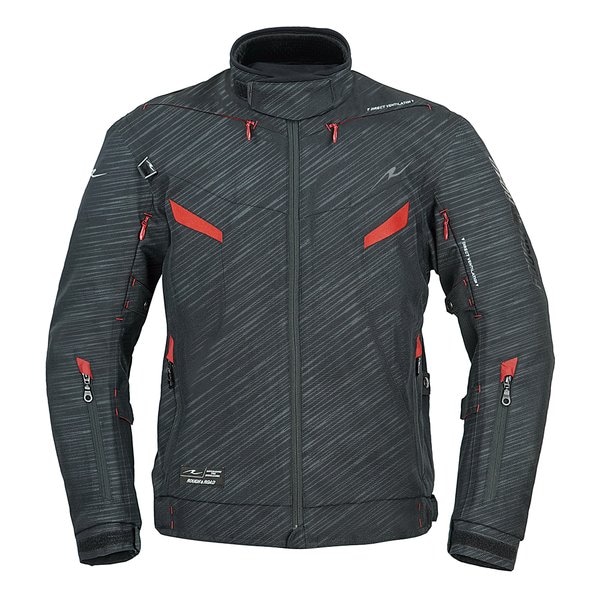 R&R エアベントライディングJK SS.BK/RD-BL RR7251SSKRDB3