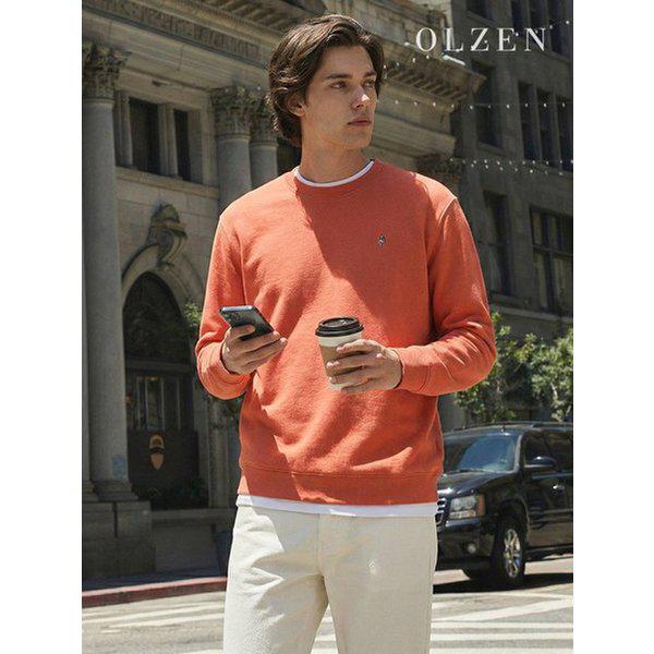 刺繍パッチラウンドTシャツ（ZOE1TR1304）