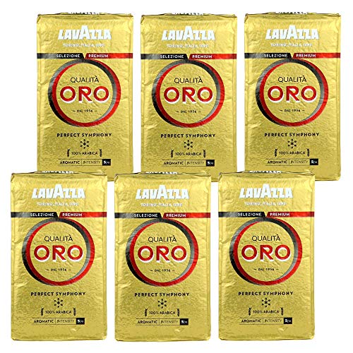 ラヴァッツァ (LAVAZZA) クオリタオロVP (バキュームパック) 250ｇ6個