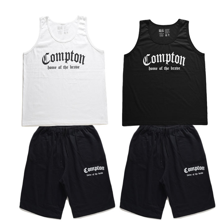 ACE FLAG 上下セット ブランド ノースリーブ Tシャツ タンクトップ ハーフパンツ メンズ 春夏用 白 黒 大きいサイズ エースフラッグ セットアップ ACE