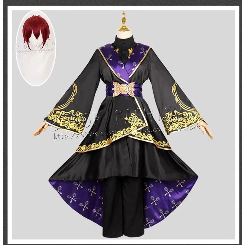 ツイステッドワンダーランド 風 リドル ローズハート Riddle Rosehearts コスプレ衣裝 ウィッグ レディース コスプレ衣装 変装 仮装