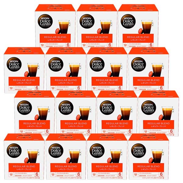 ネスカフェ ドルチェグスト 専用カプセル レギュラーブレンド15箱【4営業日以内に出荷】ネスレ ネスカフェ コーヒー ホットコーヒー