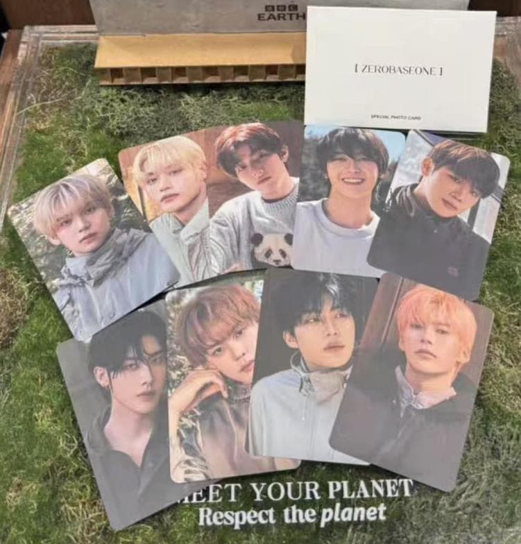 公式品　zerobaseone zb1 bbc earth メンバー選択