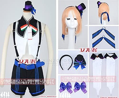 バーチャルYouTuber カルロ・ピノ 新衣装 手袋付き コスプレ衣装＋帽