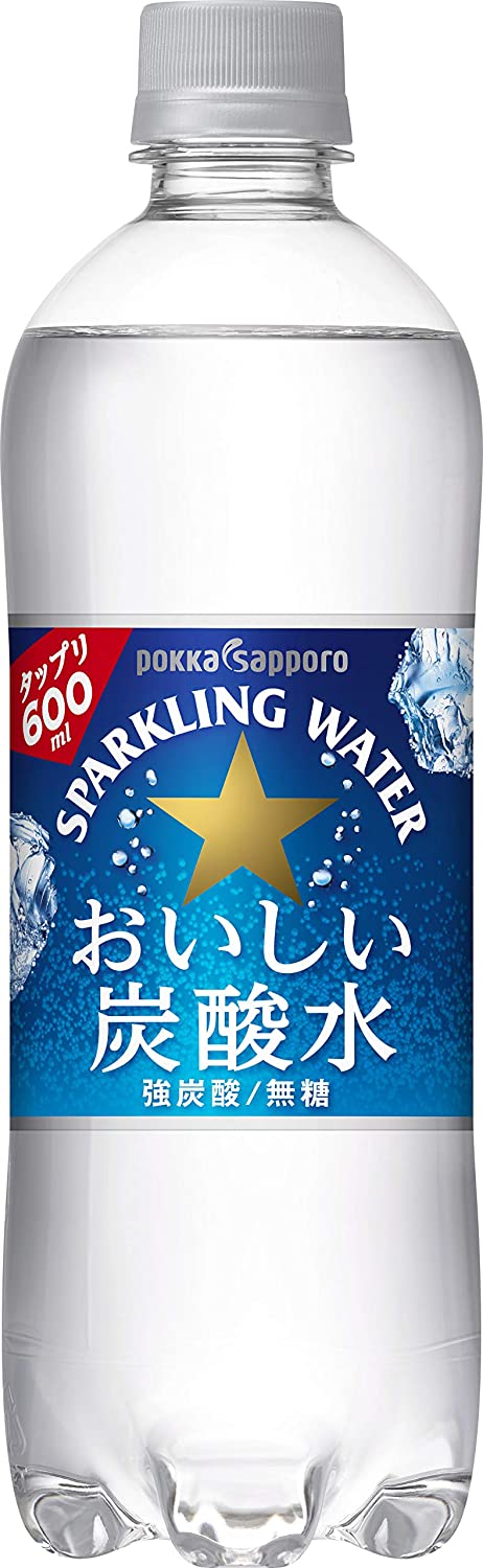 驚きの値段 サッポロ おいしい炭酸水 600ml 24本 国内名水 - flaviogimenis.com.br