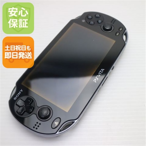 良品PCH-1100 PS VITA ブラック game SONY PlayStation 3G/Wi-Fi 129
