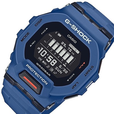 G-SQUAD ブルートゥース モバイルリンクモデル メンズ腕時計 ネイビー　GBD-200-2
