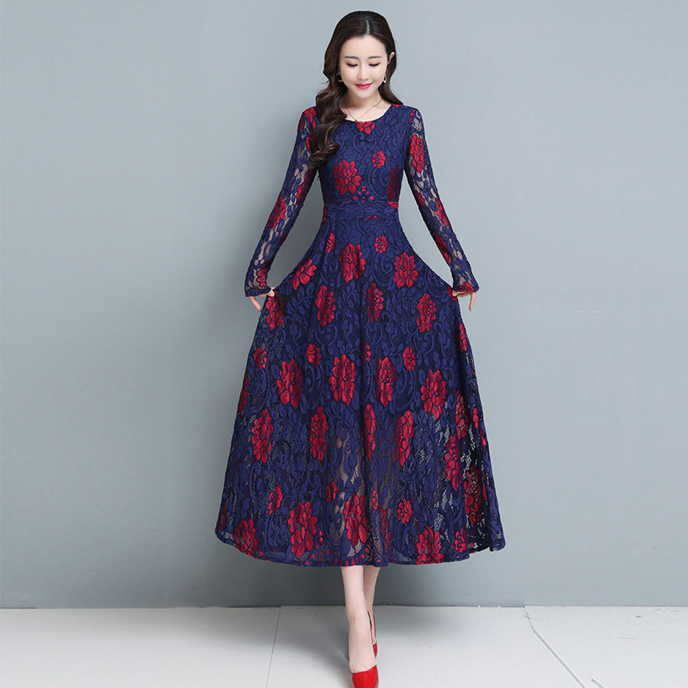 レディースワンピ　マキシワンピ　ビーチワンピース　夏　リゾートワンピ　海　シフォン　ボヘミア風　ワンピース　マキシ丈ワンピース　ビーチワンピース　ハワイ　ボヘミア風 緑　紺色　プリント　民族風　長袖