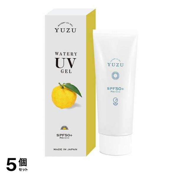 高知県産YUZU ウォータリーUVジェル 40g 5個セット