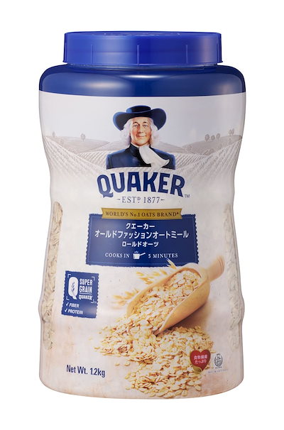 他サイト： QUAKER(クエーカー) オールドファッションオートミール1.2kgの商品画像