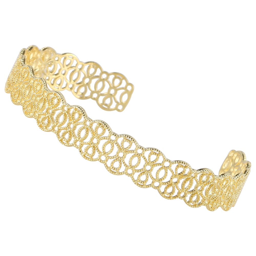 925 バングル レース ブレスレット [cb043]