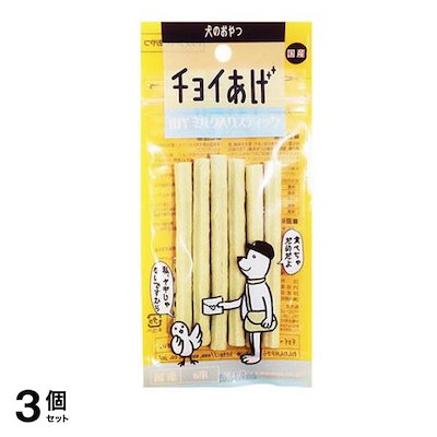 他サイト： 犬のおやつ チョイあげ 山羊ミルク入りスティック 6本入の商品画像