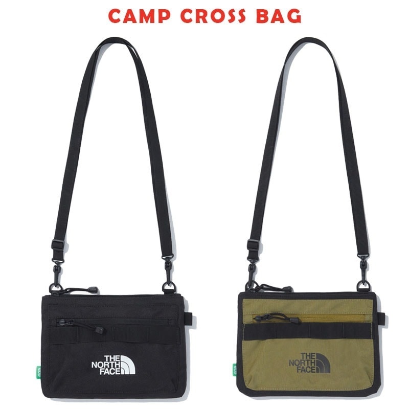 韓国正規品保証 関税負担なし NN2PQ17A CAMP CROSS BAGデイリー 基本 着装 男子 女子 人気 韓国 ファッション 男女共用 アウトドア