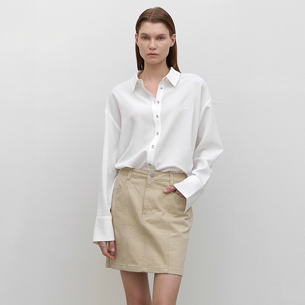 (BL-4209)ESSENTIAL WRINKLE OVERFIT SHIRT 5,934円