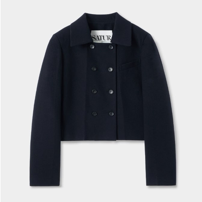 エーダーウールクロップコート