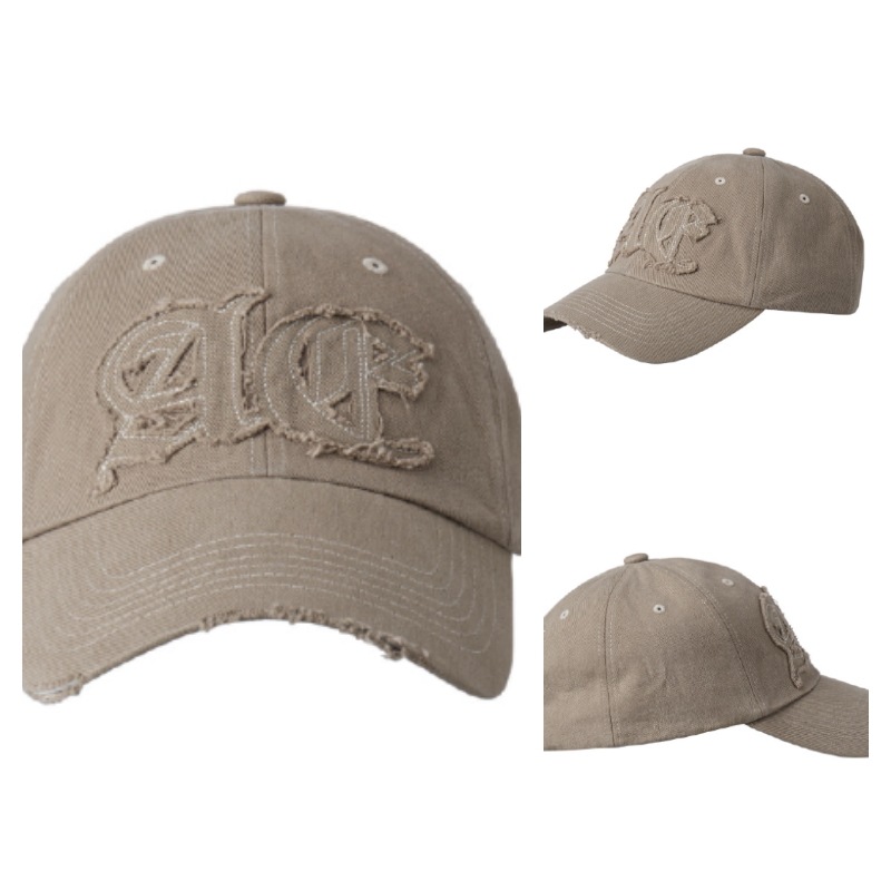 【aeae】 GOTHIC LOGO CAP : BEIGE