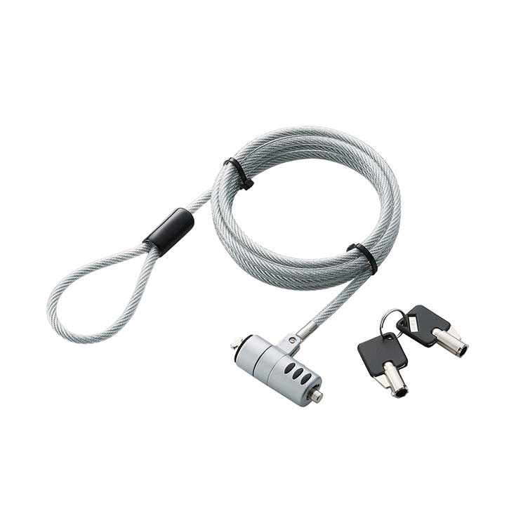 セキュリティワイヤー シリンダー錠 esl-7i