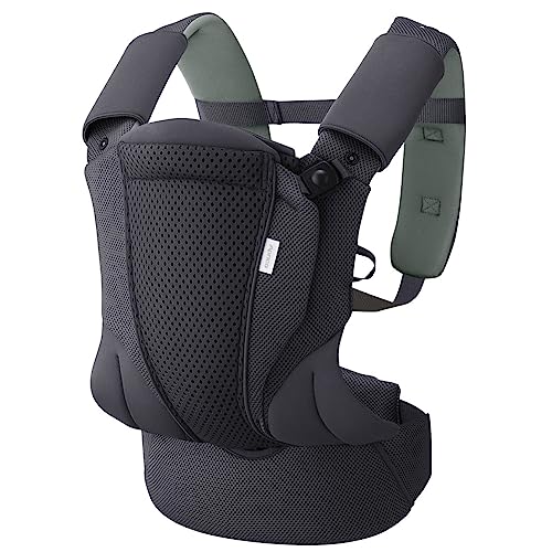 Aprica(アップリカ) 抱っこ紐 男女児用 コアラウルトラメッシュ EX 0か月から36か月まで 新生児から使える 横抱っこ可能 4WAY (グレー) 2163288