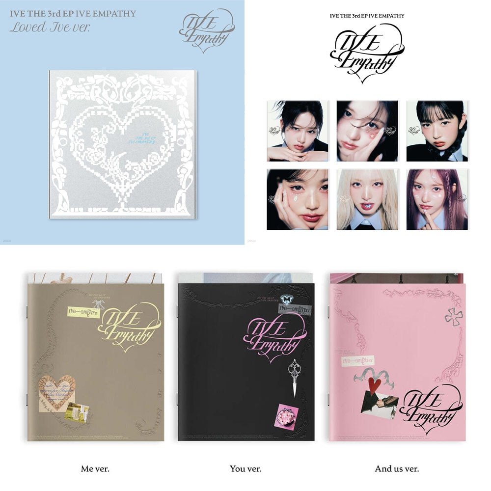 6pcs/set Kpop IVE EMPATHY Album Self Made MAKERSTAR