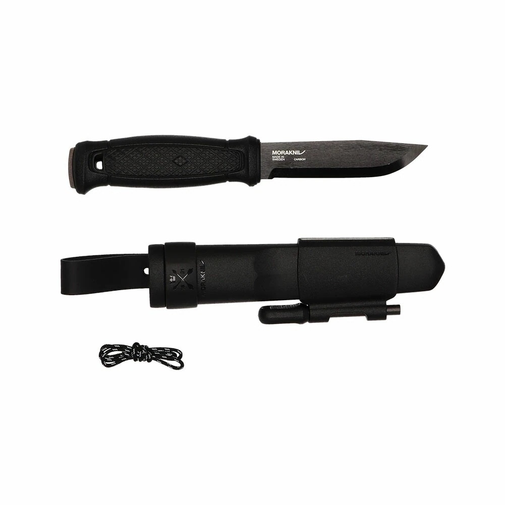 キャンプナイフ アウトドアナイフ ガーバーグ ブラックブレード サバイバルキット付 13915 GarbergBBSK フルタング