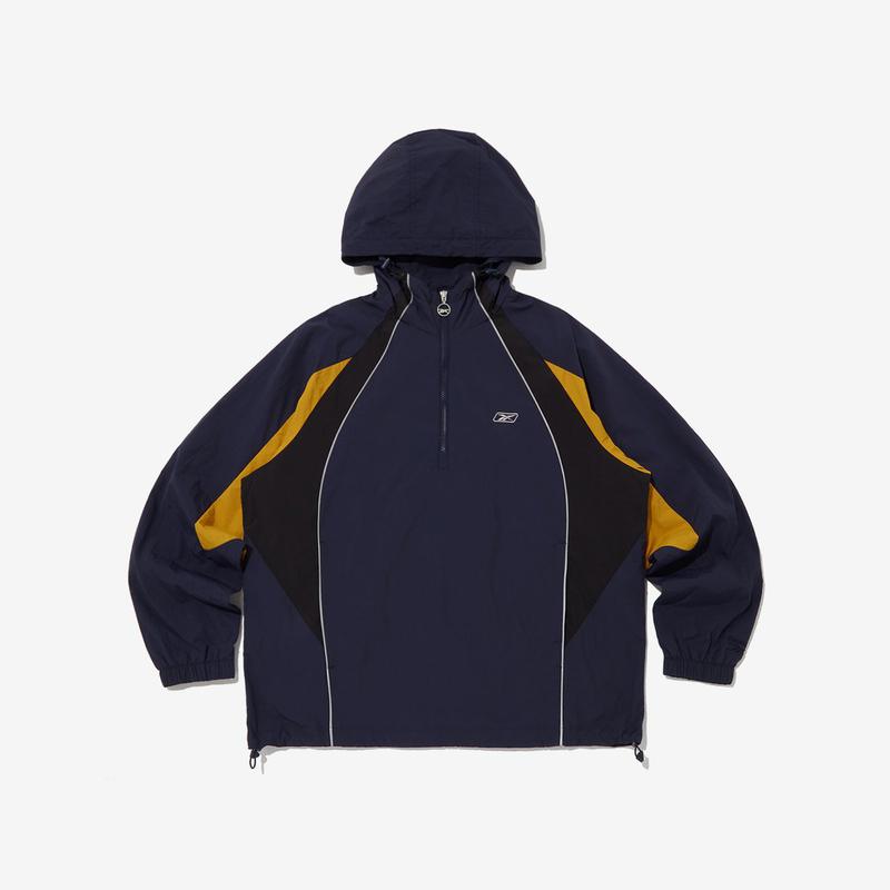 プレミアフードアノラック - ネイビー 25FW REJU5FA12N3