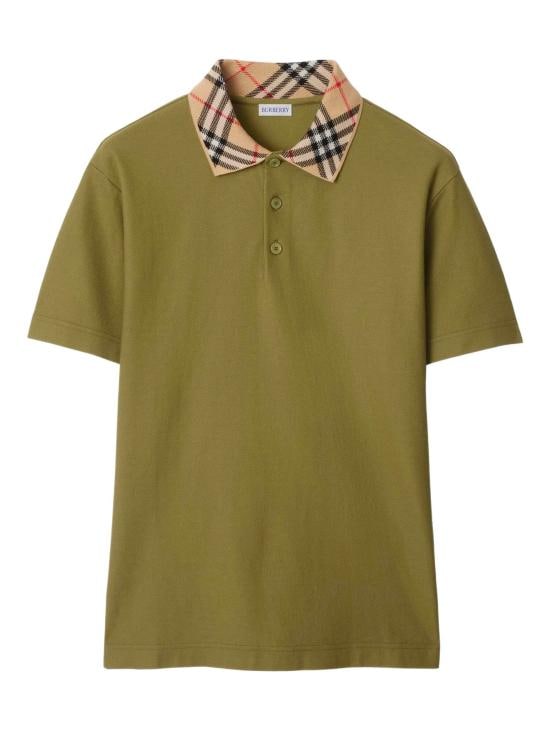 BURBERRY Men Polo Shirts 8110946 C2985 Green