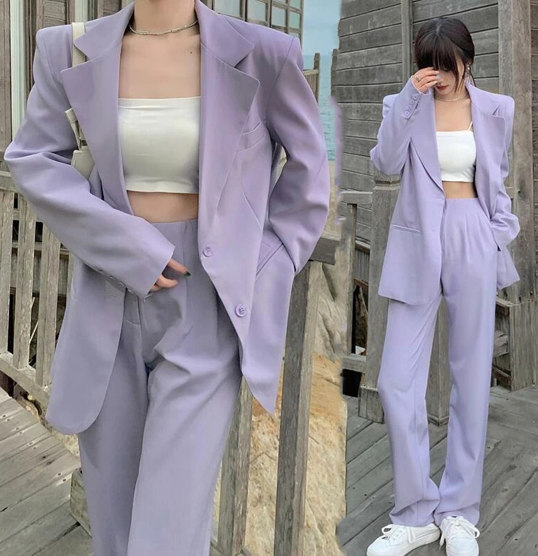 ママスーツ セレモニー リクルートスーツ 入学式 卒業式 就活 面接スーツ 通勤 オフィス 上下セット レディース パンツスーツ ビジネススーツ 2点セット ジャケット パンツ きれいめ 可愛い カジ