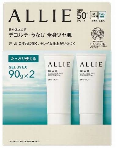 ALLIE(アリィー) クロノビューティ ジェルUV EX SPF50 PA 無香料 90g×2個セット