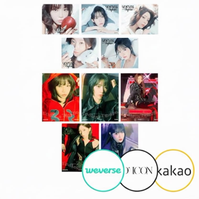 DICON VOLUME Nº32 LE SSERAFIM WEVERSE KAKAOTALK 特典 付き