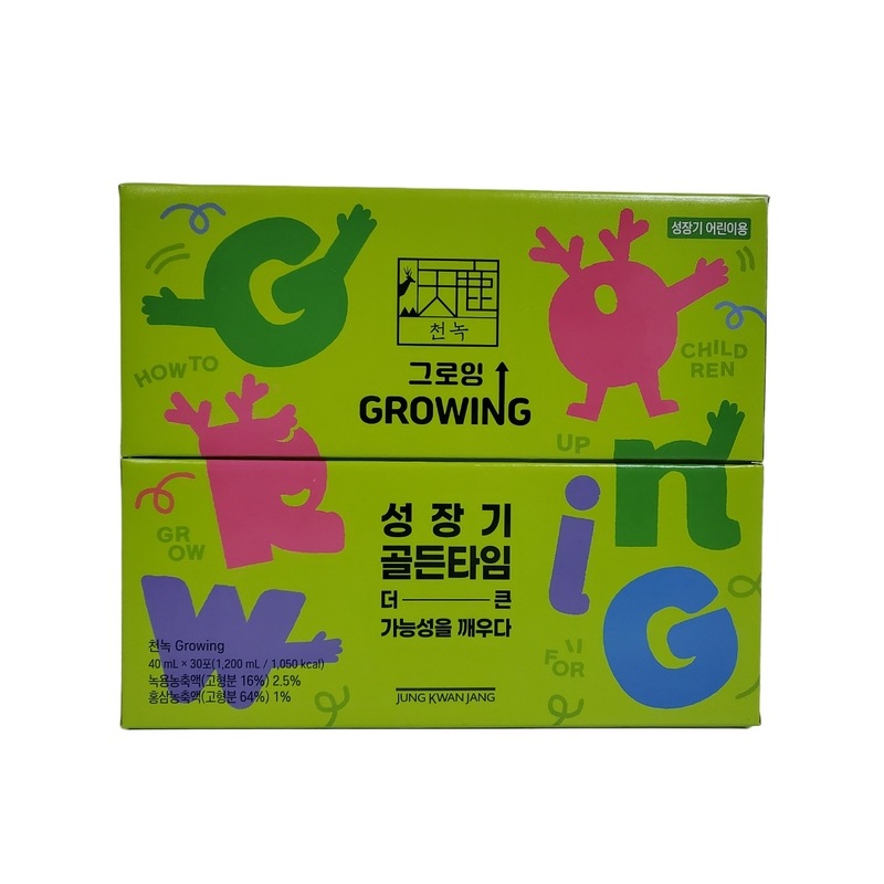 チョングァンジャンチョンノックグローイング40ml 30包デパート同一商品