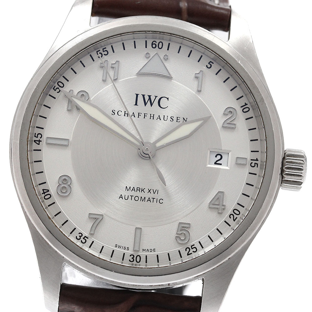 IWC IWC SCHAFFHAUSEN IW325502 スピットファイヤー マークXVI デイト 自動巻き メンズ _951933【中古】