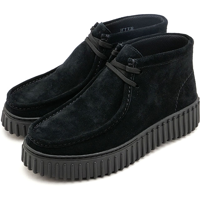 トールヒル モス [26179360] W Torhill Moss レディース 靴 女性用 スエード シューズ モカシンブーツ 厚底 Black-Suede