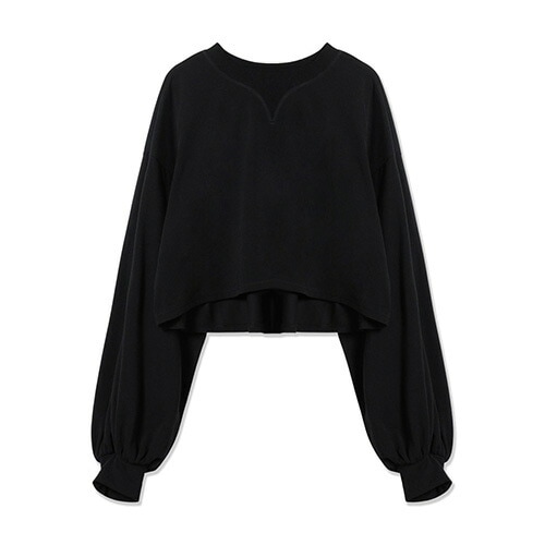 HandsomeCotton バルーンスリーブTシャツ 長袖 ヨガ ウィメンズ 256210-4523-53-009