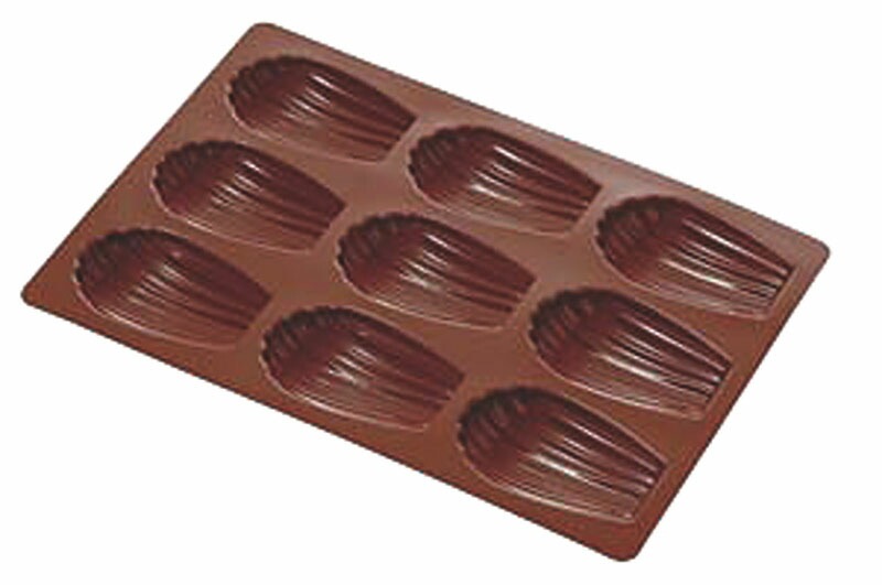 （まとめ買い）霜鳥製作所 シリコーン ラバーパン マドレーヌ型 B-023 [x3]