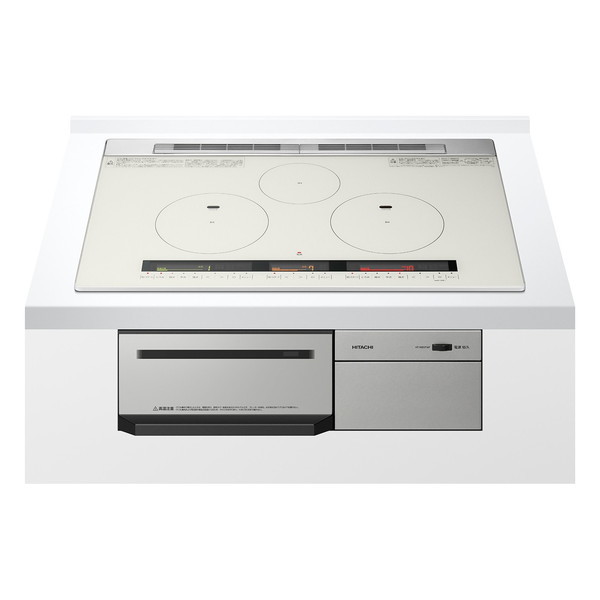 HT-M8STWF-S シルバー 火加減マイスター [ビルトインIHクッキングヒーター(75cm幅/IH3口/単相200V)]