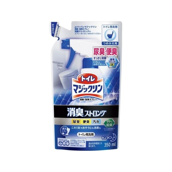 （まとめ）トイレマジックリン消臭ストロング 350mL[x10セット]