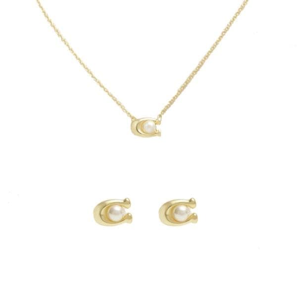 アクセサリー ネックレス＆ピアス 473741GLD107 レディース ゴールド