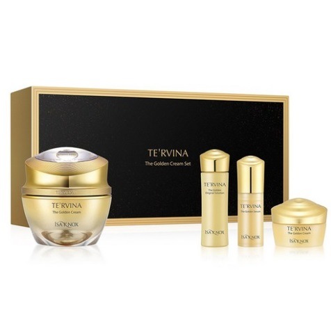 TERVINA The Golden Cream SET 新商品 韓国化粧品 機能性化粧品 贈り物 企画商品 スキンケア 肌の弾力 ヒョド 肌の水分 保湿 SKINCARE 16,650円