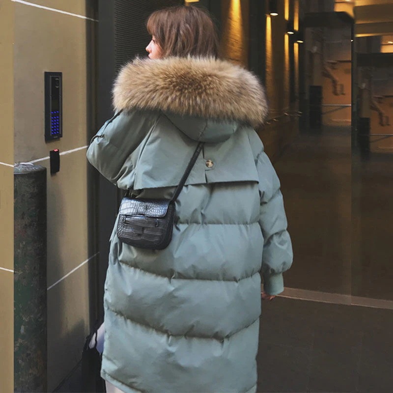 新作 中綿コート おしゃれ レディース服 厚手防寒 ゆったり ロング丈 アウター 無地 綿入れ トップス