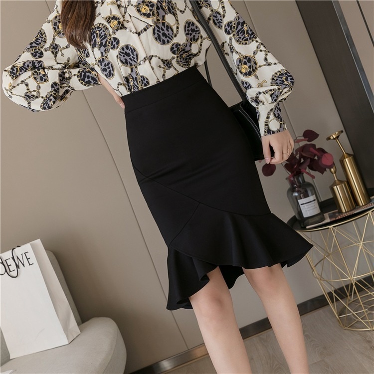 タイトミニスカート フィッシュテールスカート 春マーメイドラインスカート オフィスカジュアル スカート ミニスカート タイトスカート ミニ ミニ丈 ショート ショート丈 膝丈 ひざ丈 膝上 スリム