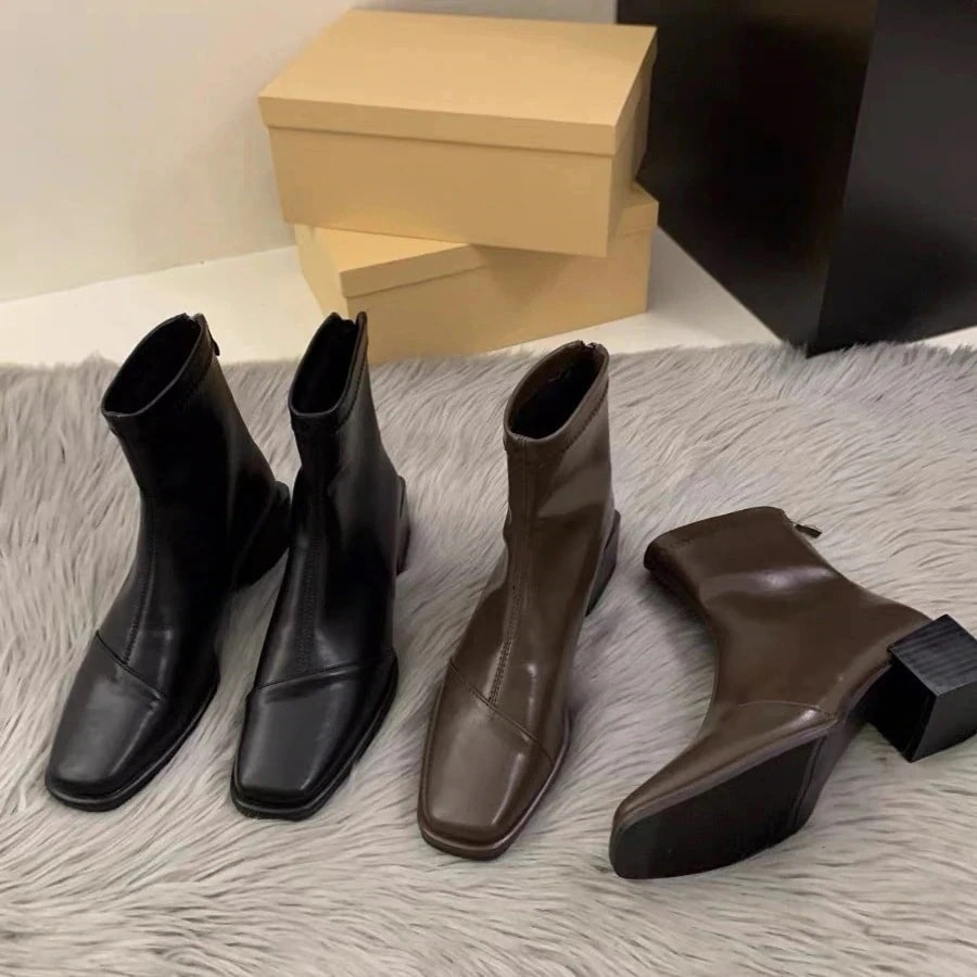 秋冬ファッション レディースショートブーツ 靴 ブーツ 靴