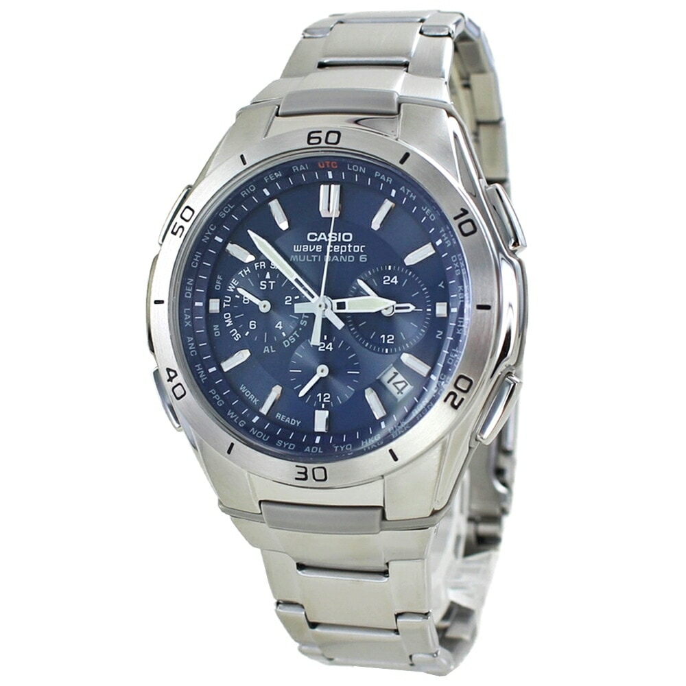 カシオ ウェーブ セプター 電波ソーラー腕時計 メンズ 電波腕時計 おすすめ ソーラー 腕時計 手表 レジャー用 海外旅行 防水 釣り アウトドア キャンプ 試験 受験 仕事用 普段使い 男性 プレゼ