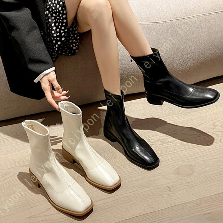 ブーツ レディース 滑らない ショートブーツ 冬靴 スノーブーツ ショート靴 大きいサイズ 通学 おしゃれ 暖かい スノーシューズ 防寒 防滑 通勤