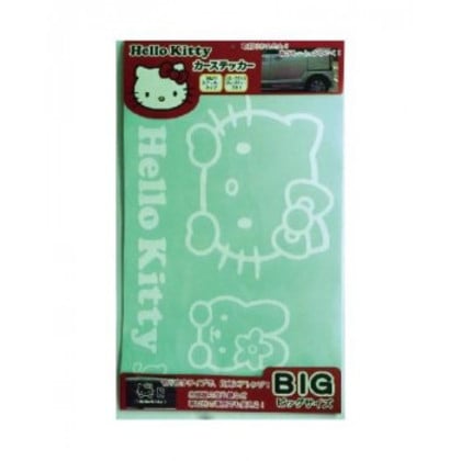 東洋マーク製作所 バイク・カーステッカー ハローキティラインカーステッカーLホワイト KLSL-92269