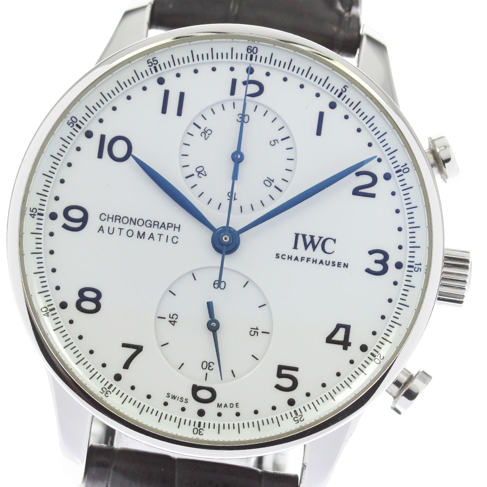 IWC IWC SCHAFFHAUSEN IW371602 ポルトギーゼ 150イヤーズ 自動巻き メンズ 保証書付き_821095【中古】