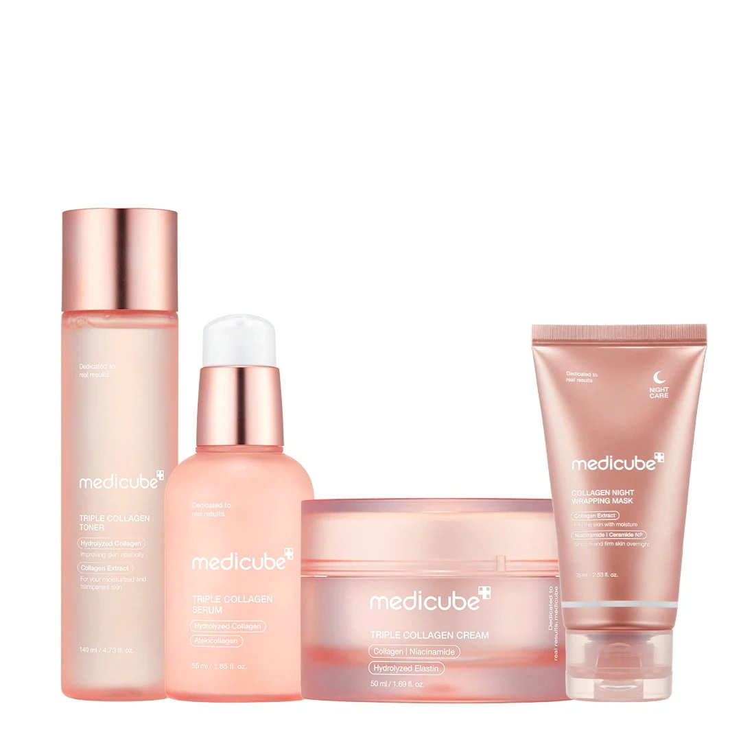 Qoo10] メディキューブ 【4点SET】 聖夜を彩るホリデー美肌セ : キット
