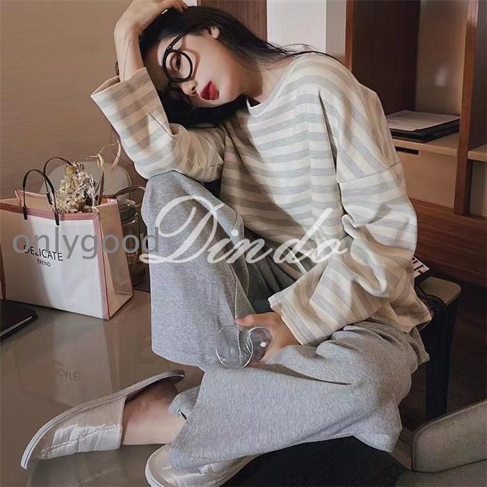 パジャマ レディース 綿 長袖 上下セット ストライプ前開き 冬 M L XL XXL ウェア 肌に優しい 暖かい 入院 旅行