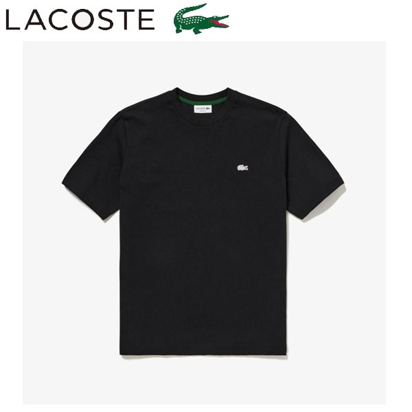 返品交換不可 在庫一掃セール LACOSTE ラコステ バックプリントベーシックTシャツ TH470599-031 メンズ TH4705-99 即納