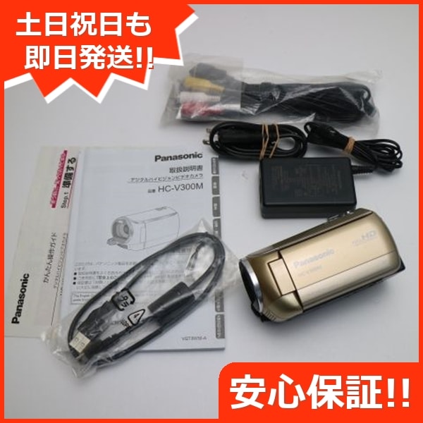 良品HC-V300M ゴールドベージュ デジビデ SONY デジタルビデオカメラ 172