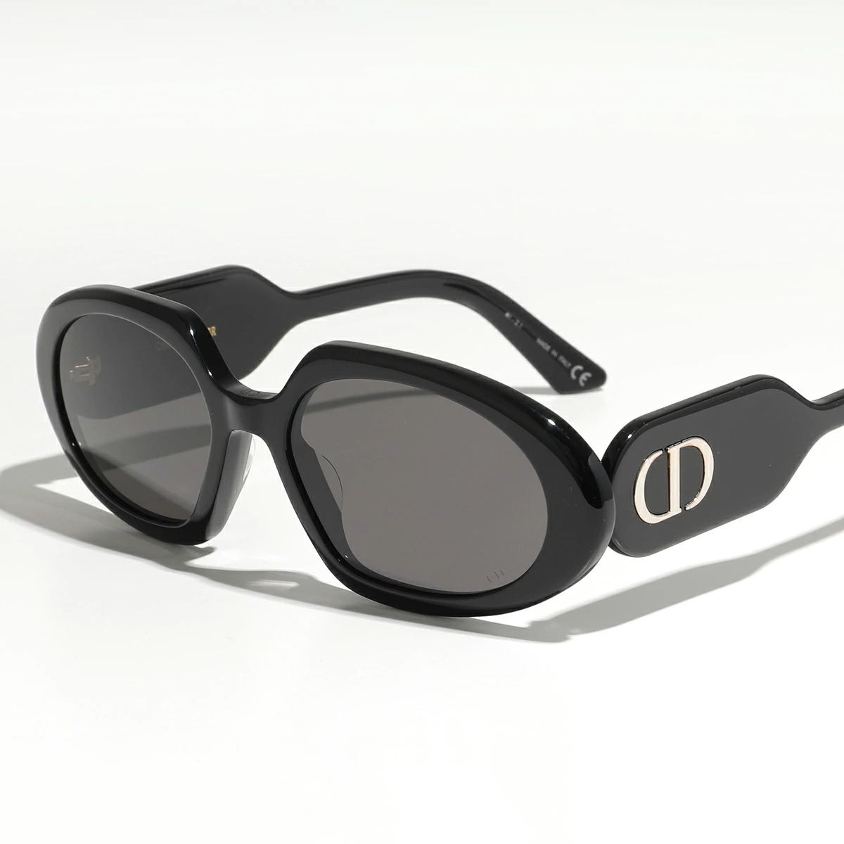 Dior ディオール サングラス DiorBobby R2U 10A0 CD40053U 01A レディース メガネ 眼鏡 ロゴ アイウェア ブラック